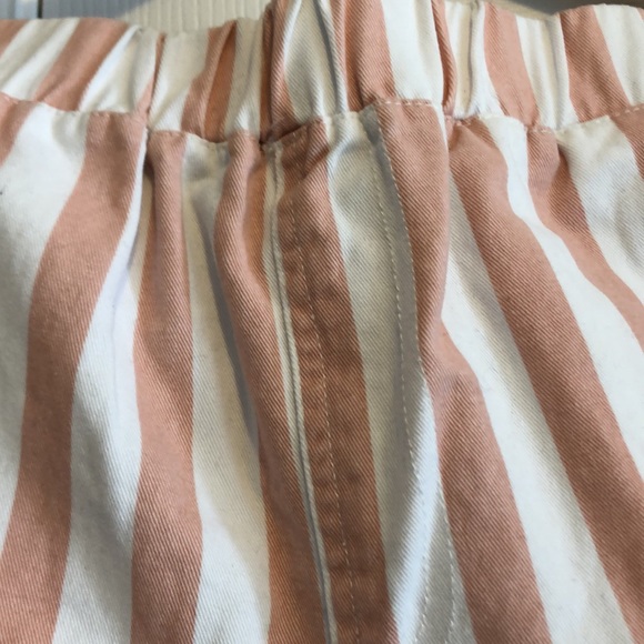 Striped chambray shorts/never worn~W Sz S - Picture 2 of 5